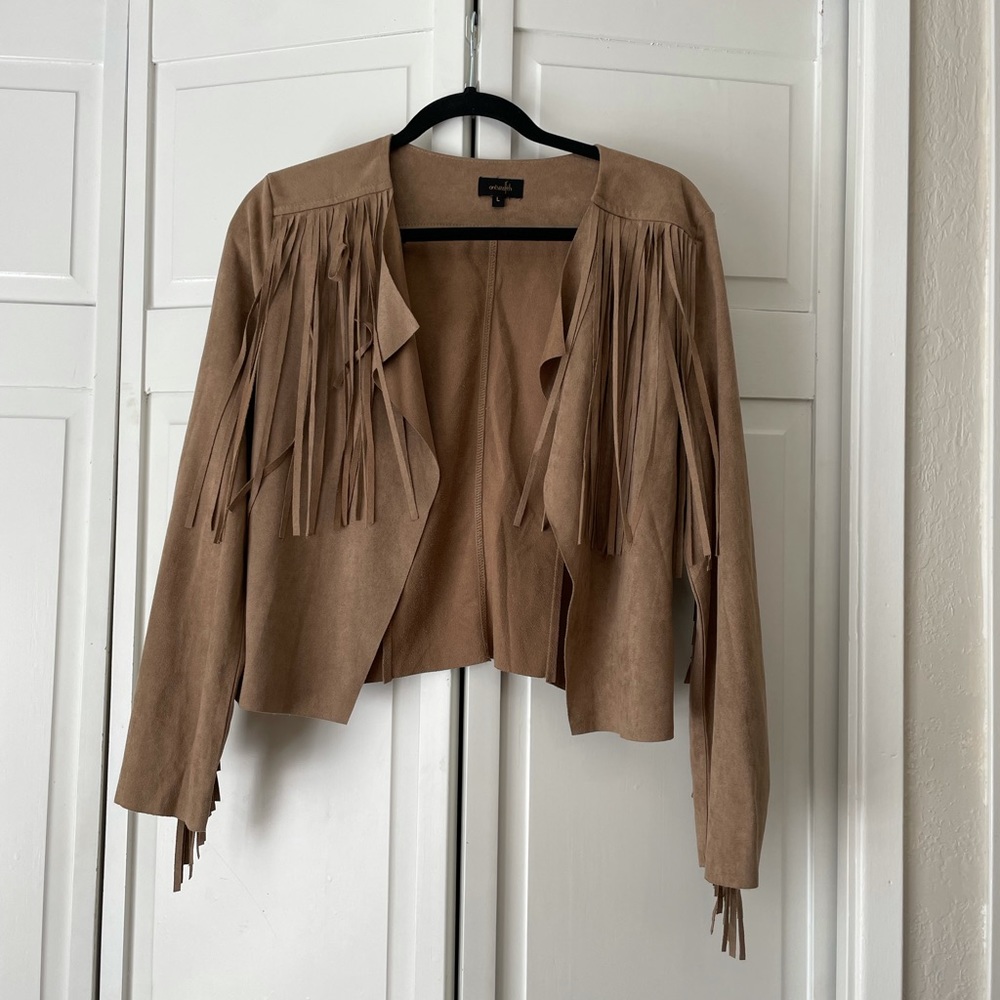 Fringe jacket